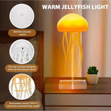 Realistic Jellyfish LED Light Lamp – Relaxing Mood Night Light for Home & Office