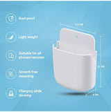 Wall Mount Remote & Mobile Holder – Keep Your Essentials Organized!