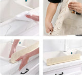 Kitchen sink splash guard