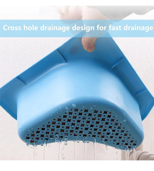 Multipurpose Plastic Kitchen Sink Organizer Corner(Pack of 2)