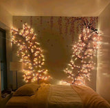 LED Tree lights for wall cheryy blossom willow vine twig decor (12 inch × 2 mm multicolour)